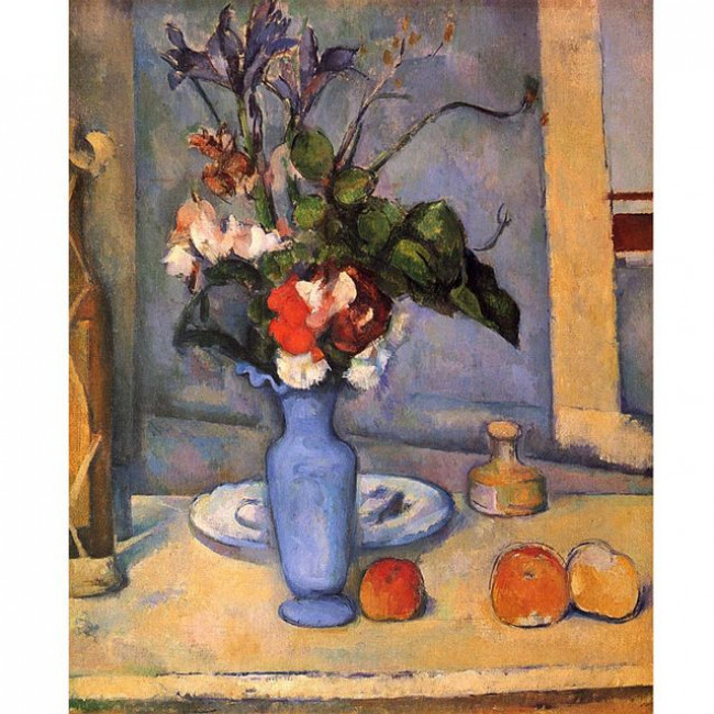 Kit pictura pe numere personalitati si picturi celebre, The Blue Vae Cezanne,DTP2799-CT6/119