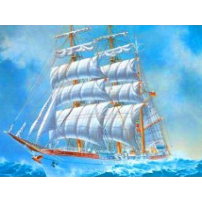 Kit pictura pe numere cu vapoare,DTP4409-84